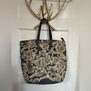 ANTHROPOLOGIE Jasper Jeera Beaded Bag-beautiful detail,preowned attached $ purse